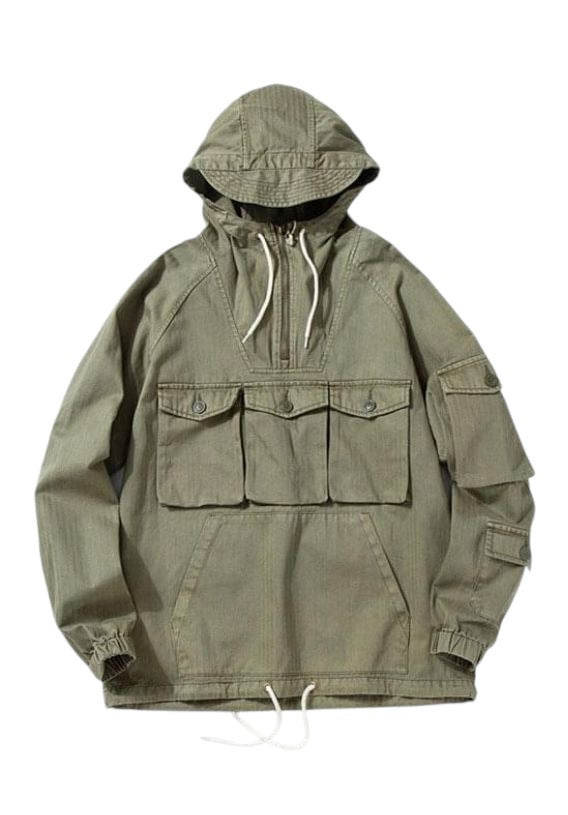 Pullover Utility Jacket