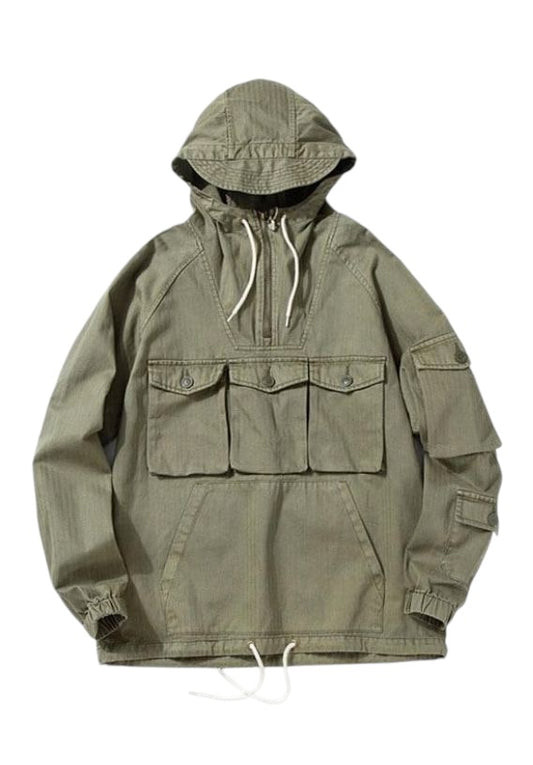 Pullover Utility Jacket