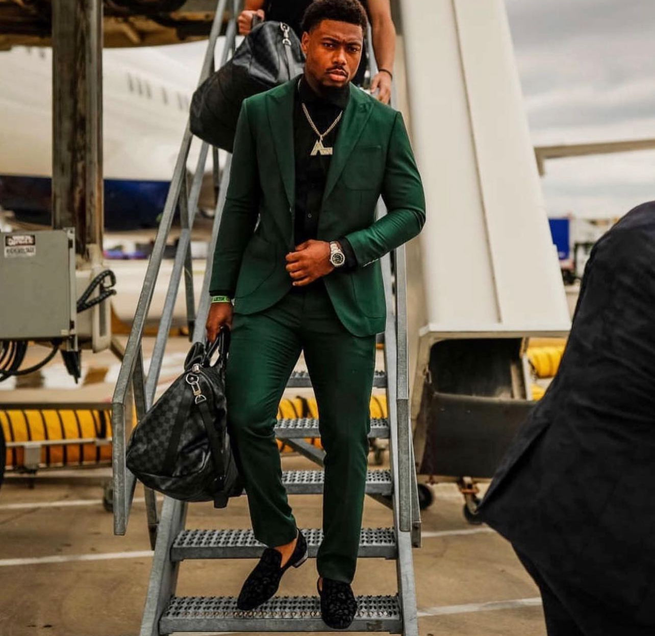 Money Green Suit