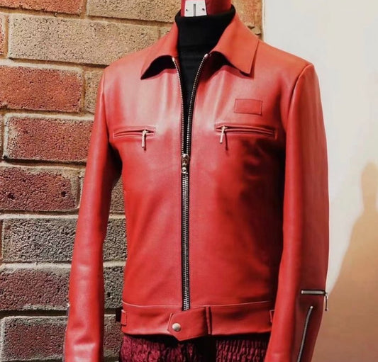 Leather Moto Jacket